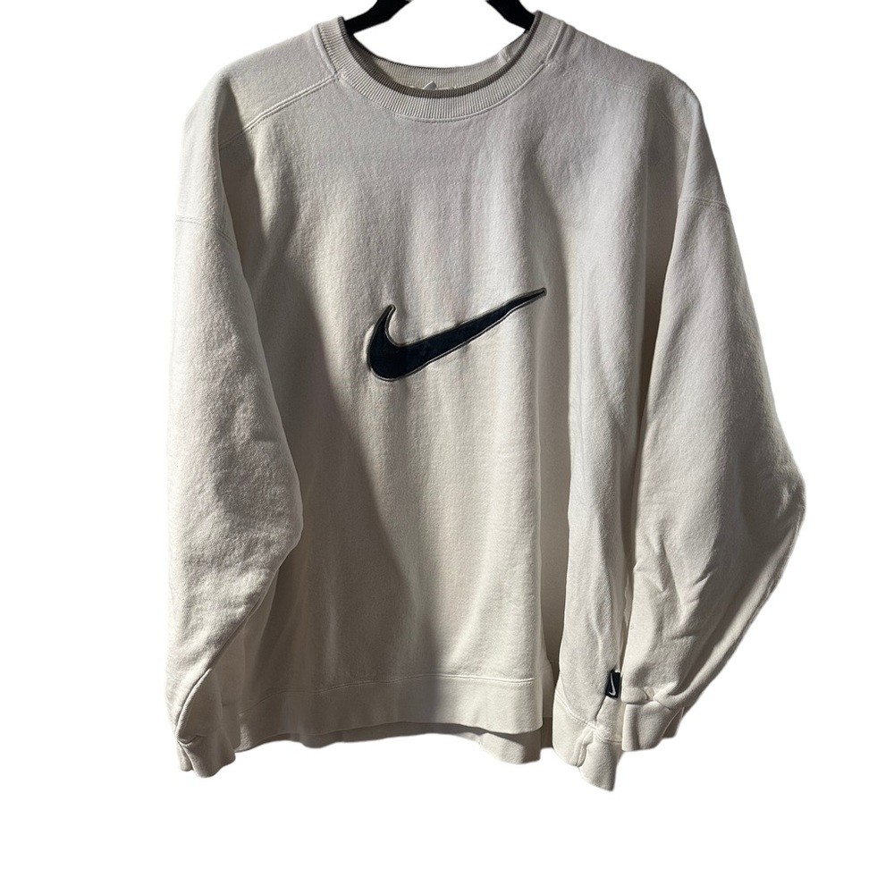Vintage large  Nike swoosh made in USA sweater size XL EUC